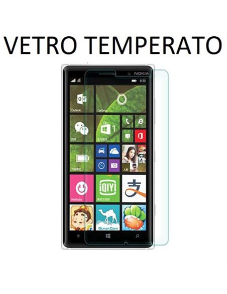 PELLICOLA PROTEGGI DISPLAY VETRO TEMPERATO 0,33mm per NOKIA LUMIA 830