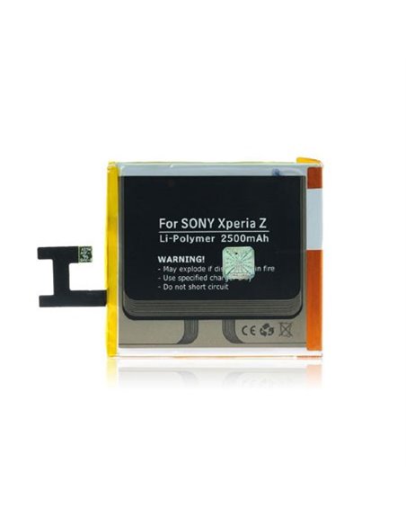 BATTERIA per SONY XPERIA Z, L36H, LT36I, C6602, C6603 2500 mAh LI-ION