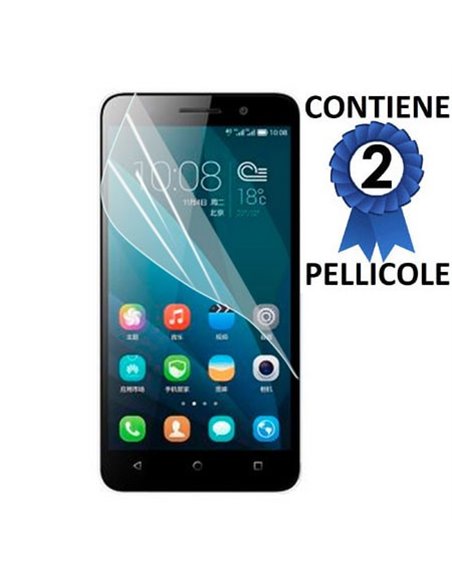 PELLICOLA PROTEGGI DISPLAY per HUAWEI HONOR 4X CONFEZIONE 2 PEZZI