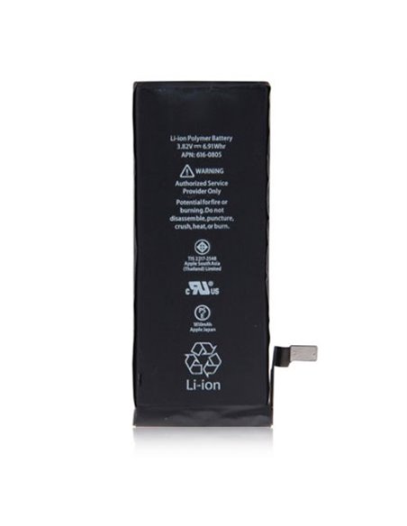 BATTERIA OEM per APPLE IPHONE 6, 4.7' POLLICI - APN: 616-0805 - 1810 mAh LI-ION BULK (NO LOGO APPLE)