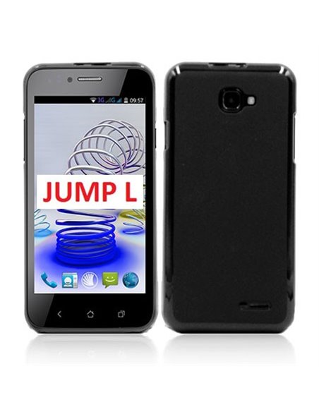 CUSTODIA GEL TPU SILICONE per NGM DYNAMIC JUMP L COLORE NERO