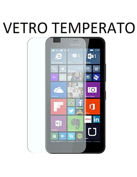 PELLICOLA PROTEGGI DISPLAY VETRO TEMPERATO 0,33mm per MICROSOFT LUMIA 640