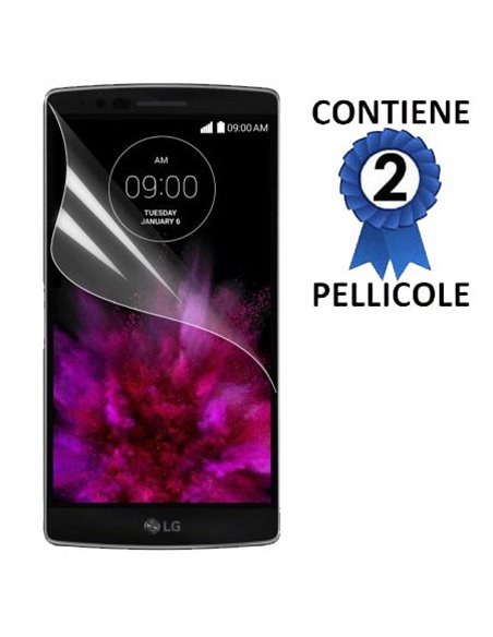 PELLICOLA PROTEGGI DISPLAY per LG G FLEX2 CONFEZIONE 2 PEZZI