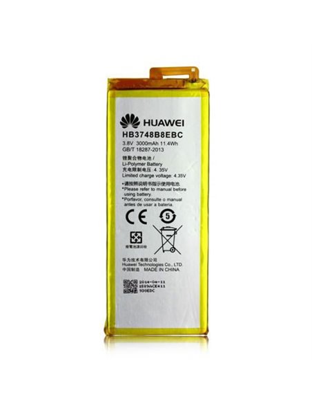 BATTERIA ORIGINALE HUAWEI HB3748B8EBC per ASCEND G7 - 3000 mAh LI-ION BULK SEGUE COMPATIBILITA'...