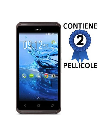 PELLICOLA PROTEGGI DISPLAY per ACER LIQUID Z410 CONFEZIONE 2 PEZZI