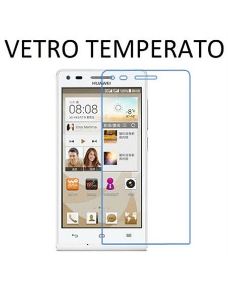 PELLICOLA PROTEGGI DISPLAY VETRO TEMPERATO 0,33mm per HUAWEI ASCEND G6 (NO G6 4G)