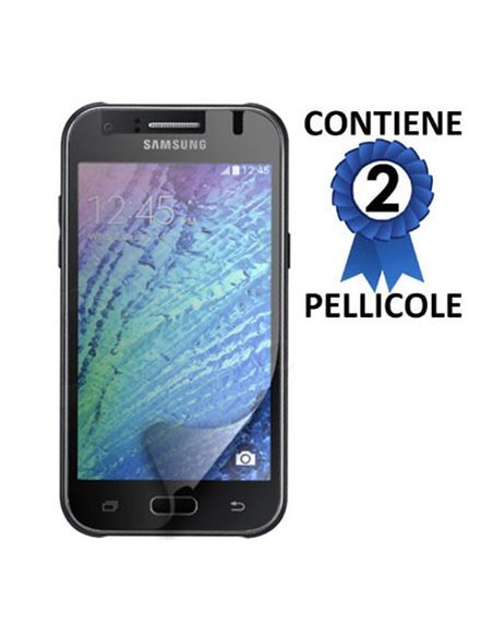 PELLICOLA PROTEGGI DISPLAY per SAMSUNG SM-J700F GALAXY J7 CONFEZIONE 2 PEZZI