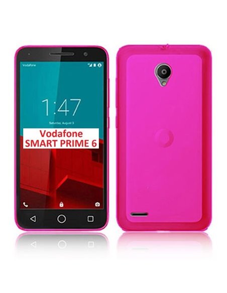 CUSTODIA GEL TPU SILICONE per VODAFONE SMART PRIME 6, VF-V895N COLORE ROSA