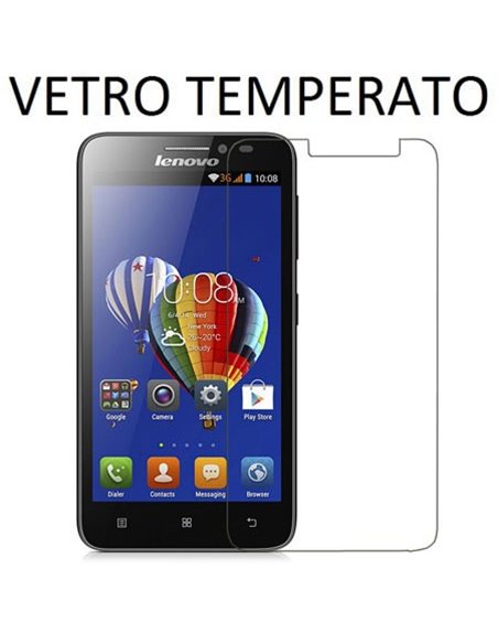 PELLICOLA PROTEGGI DISPLAY VETRO TEMPERATO 0,33mm per LENOVO A606