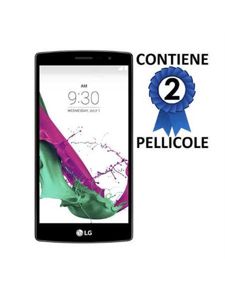 PELLICOLA PROTEGGI DISPLAY per LG G4 BEAT, G4S, H735 CONFEZIONE 2 PEZZI