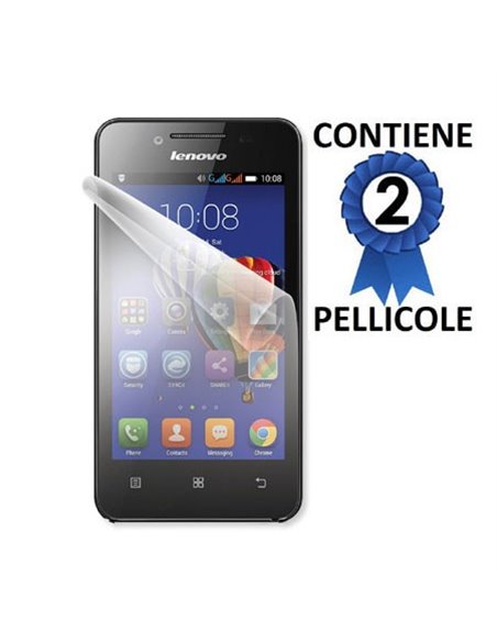 PELLICOLA PROTEGGI DISPLAY per LENOVO A319 ROCSTAR CONFEZIONE 2 PEZZI