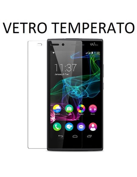 PELLICOLA PROTEGGI DISPLAY VETRO TEMPERATO 0,33mm per WIKO RIDGE 4G