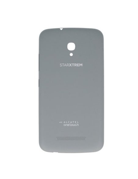 COPRI BATTERIA ORIGINALE per ALCATEL ONE TOUCH POP S9, OT-7050 COLORE GRIGIO BULK