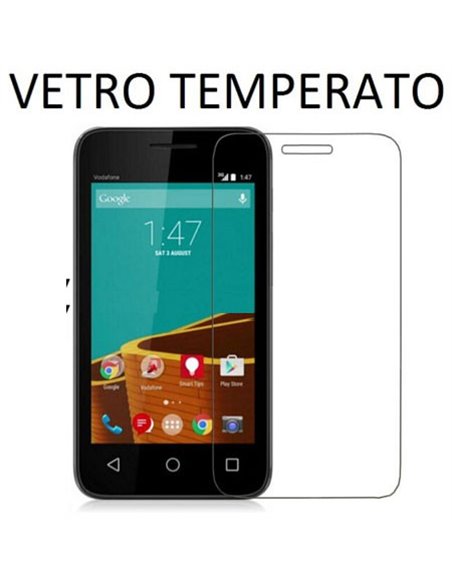 PELLICOLA PROTEGGI DISPLAY VETRO TEMPERATO 0,33mm per VODAFONE SMART FIRST 6, VF695, ALCATEL ONE TOUCH PIXI 3, 4013X - 4' POLLIC