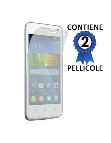 PELLICOLA PROTEGGI DISPLAY per HUAWEI Y360, Y3 CONFEZIONE 2 PEZZI