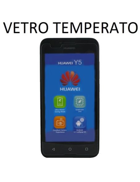 PELLICOLA PROTEGGI DISPLAY VETRO TEMPERATO 0,33mm per HUAWEI Y5, Y560