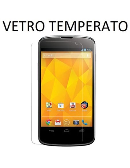 PELLICOLA PROTEGGI DISPLAY VETRO TEMPERATO 0,33mm per LG NEXUS 4 E960