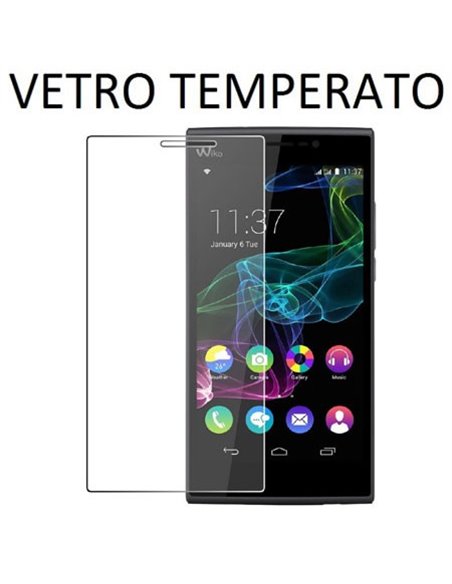 PELLICOLA PROTEGGI DISPLAY VETRO TEMPERATO 0,33mm per WIKO RIDGE FAB 4G