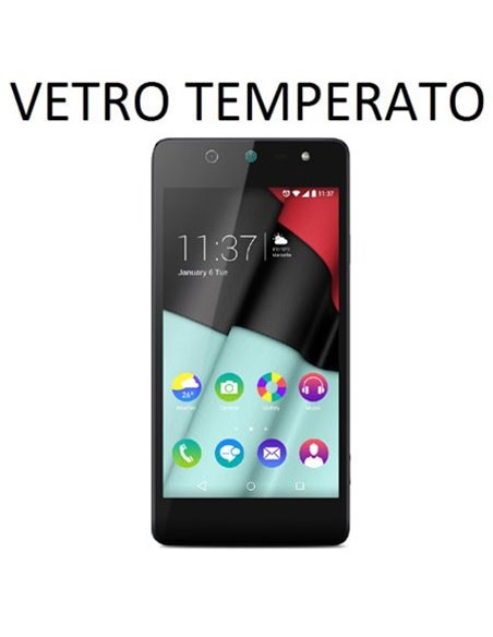 PELLICOLA PROTEGGI DISPLAY VETRO TEMPERATO 0,33mm per WIKO SELFY 4G