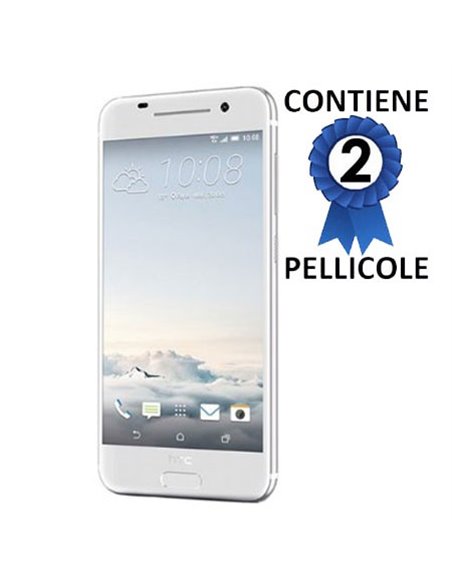 PELLICOLA PROTEGGI DISPLAY per HTC ONE A9 CONFEZIONE 2 PEZZI