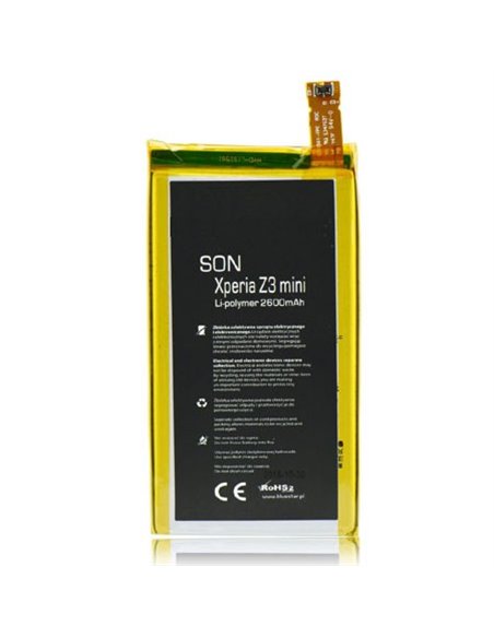 BATTERIA per SONY XPERIA Z3 COMPACT 2600 mAh LI-ION