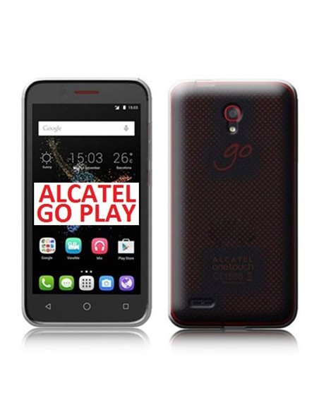 CUSTODIA GEL TPU SILICONE TRASPARENTE per ALCATEL ONE TOUCH GO PLAY, 7048X