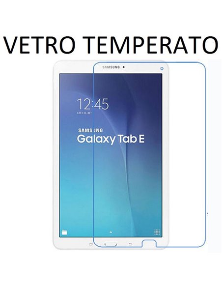 PELLICOLA PROTEGGI DISPLAY VETRO TEMPERATO 0,33mm per SAMSUNG GALAXY TAB E 9.6, SM-T560