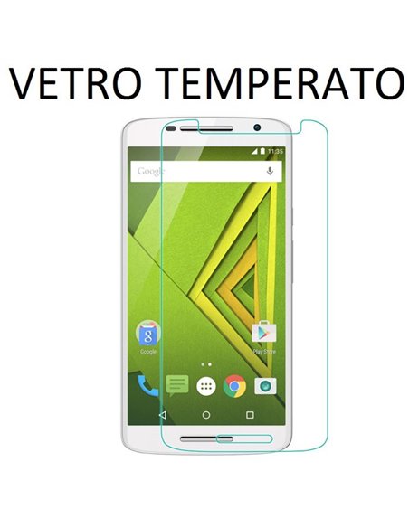 PELLICOLA PROTEGGI DISPLAY VETRO TEMPERATO 0,33mm per MOTOROLA MOTO X PLAY, X PLAY DUAL - ATTENZIONE: copre parzialmente la part