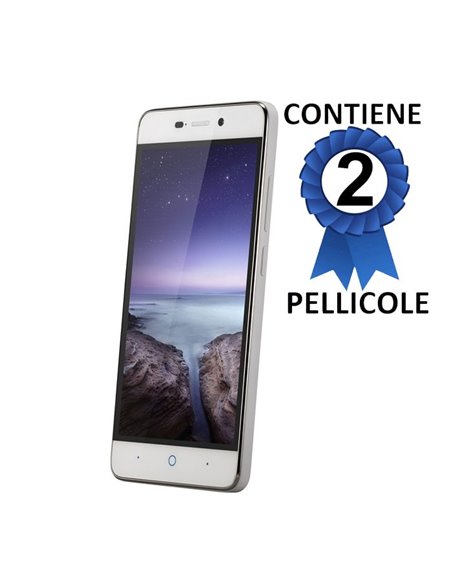 PELLICOLA PROTEGGI DISPLAY per ZTE BLADE A452 CONFEZIONE 2 PEZZI