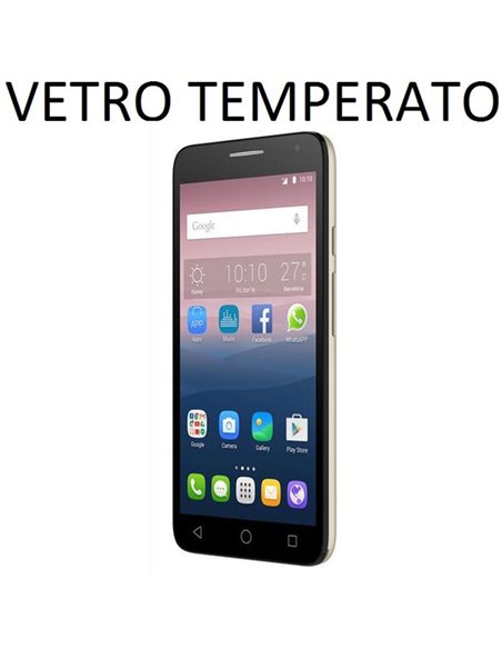 PELLICOLA PROTEGGI DISPLAY VETRO TEMPERATO per ALCATEL ONE TOUCH POP 3 5' POLLICI, IDOL PIXI 3 5' POLLICI