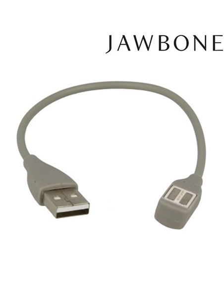 CAVO USB per JAWBONE UP2, UP3, UP4 LUNGHEZZA 23 CM COLORE GRIGIO