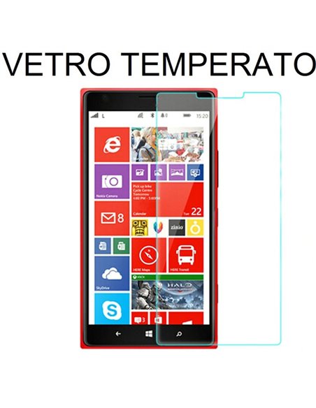 PELLICOLA PROTEGGI DISPLAY VETRO TEMPERATO 0,33mm per NOKIA LUMIA 1320