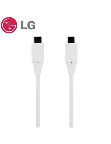 CAVO TYPE-C / TYPE-C 3.1 ORIGINALE LG EAD63687002 - COLORE BIANCO BULK