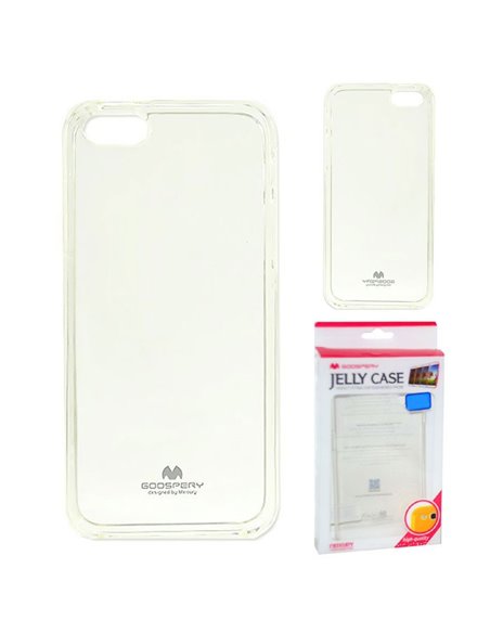CUSTODIA GEL TPU SILICONE TRASPARENTE per HUAWEI P8 LITE ALTA QUALITA' MERCURY BLISTER