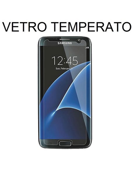 PELLICOLA PROTEGGI DISPLAY VETRO TEMPERATO 0,33mm per SAMSUNG SM-G935 GALAXY S7 EDGE - ATTENZIONE: copre parzialmente la parte f