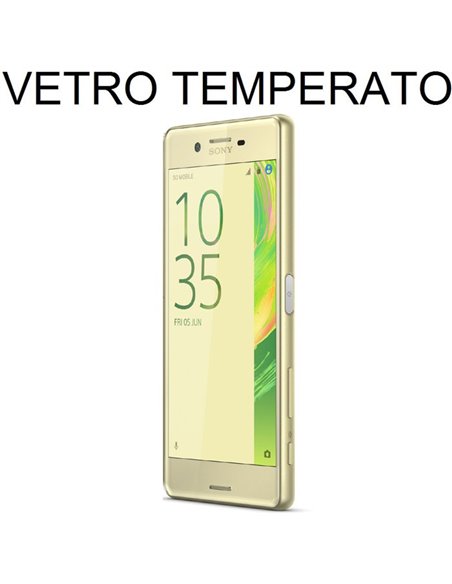 PELLICOLA PROTEGGI DISPLAY VETRO TEMPERATO 0,3mm per SONY XPERIA X, F5121 XPERIA X DUAL F5122