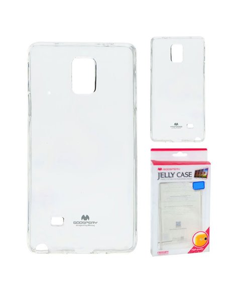 CUSTODIA GEL TPU SILICONE TRASPARENTE per SAMSUNG G900F GALAXY S5, GALAXY S5 NEO G903F ALTA QUALITA' MERCURY BLISTER