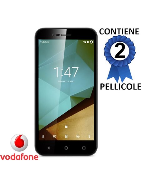 PELLICOLA PROTEGGI DISPLAY per VODAFONE SMART PRIME 7 (VFD 600) CONFEZIONE 2 PEZZI