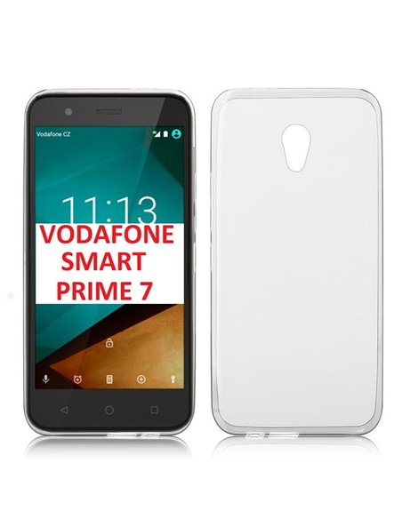 CUSTODIA per VODAFONE SMART PRIME 7 (VFD 600) IN GEL TPU SILICONE TRASPARENTE