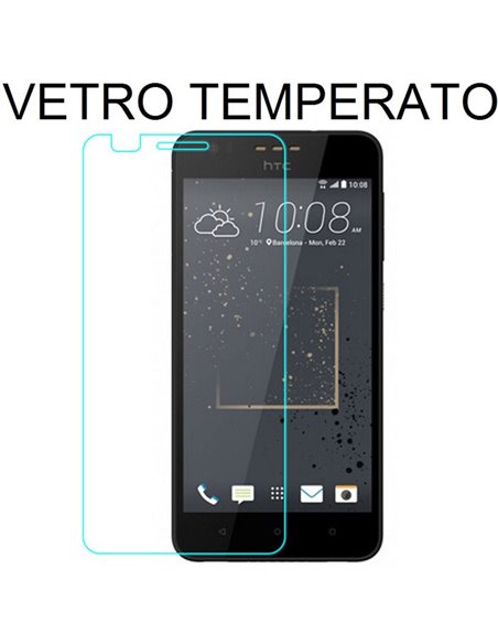 PELLICOLA PROTEGGI DISPLAY VETRO TEMPERATO 0,33mm per HTC DESIRE 825