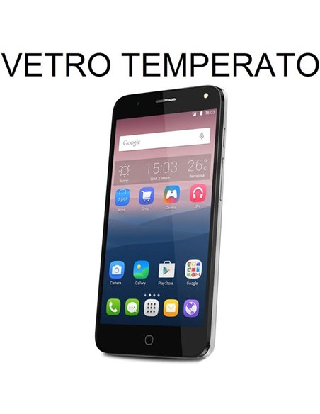 PELLICOLA PROTEGGI DISPLAY VETRO TEMPERATO per ALCATEL ONE TOUCH POP 4 PLUS, 5056D- 5.5' POLLICI