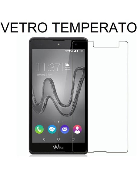 PELLICOLA PROTEGGI DISPLAY VETRO TEMPERATO 0,33mm per WIKO ROBBY