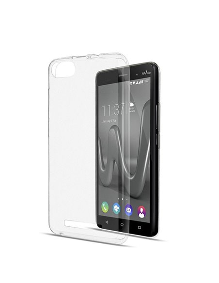 CUSTODIA GEL TPU SILICONE TRASPARENTE per WIKO LENNY 3