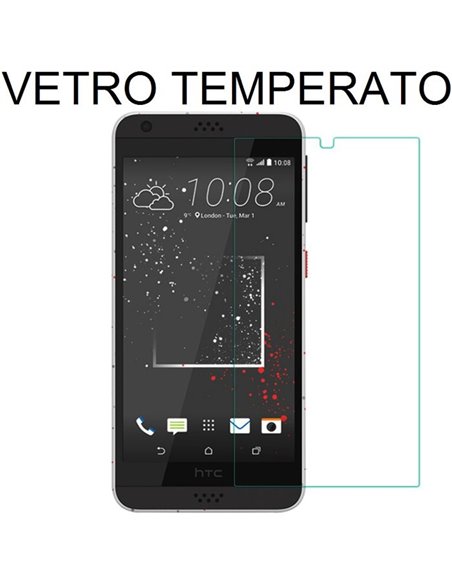 PELLICOLA PROTEGGI DISPLAY VETRO TEMPERATO 0,33mm per HTC DESIRE 630