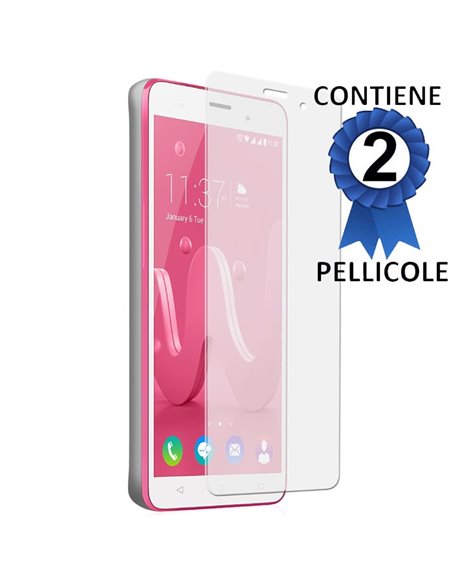 PELLICOLA PROTEGGI DISPLAY per WIKO JERRY CONFEZIONE 2 PEZZI