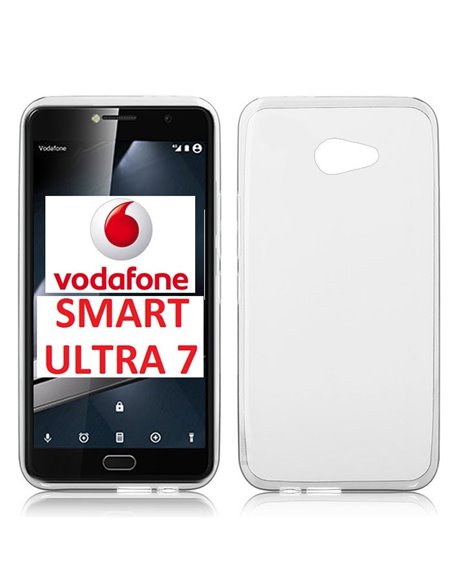 CUSTODIA GEL TPU SILICONE TRASPERENTE per VODAFONE SMART ULTRA 7