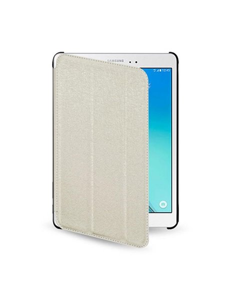 CUSTODIA FLIP ORIZZONTALE SIMILPELLE per SAMSUNG SM-T280 GALAXY TAB A 7.0 (2016), SM-T285 GALAXY TAB A 7.0 (2016) COLORE BIANCO