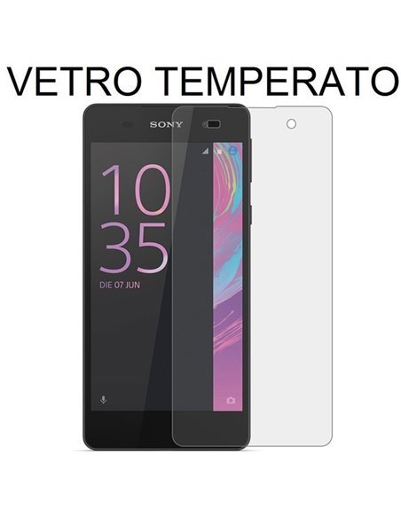 PELLICOLA PROTEGGI DISPLAY VETRO TEMPERATO 0,3mm per SONY XPERIA E5, XPERIA E5 DUAL