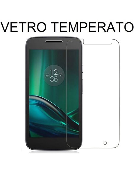 PELLICOLA PROTEGGI DISPLAY VETRO TEMPERATO 0,33mm per LENOVO MOTO G4 PLAY, XT1607, XT1609