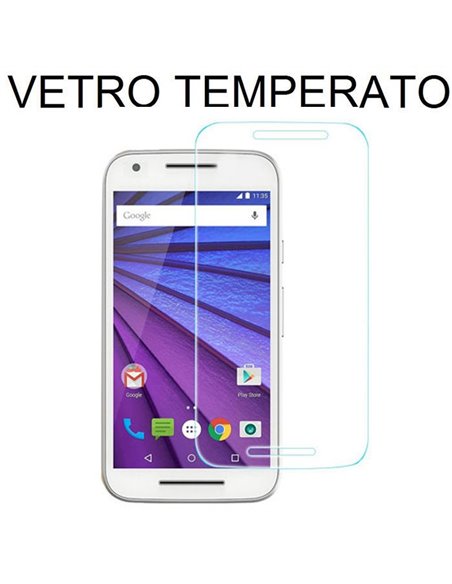 PELLICOLA PROTEGGI DISPLAY VETRO TEMPERATO 0,33mm per LENOVO MOTO E (3Âª generazione), MOTO E3